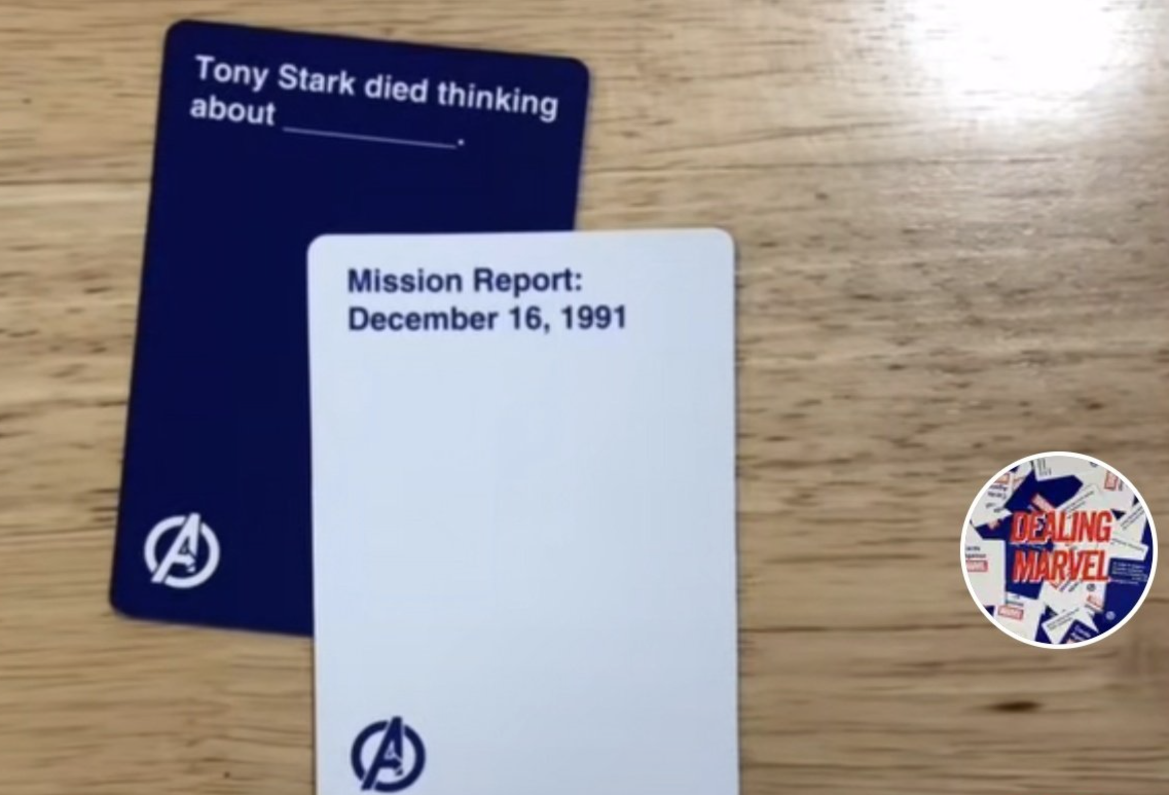 Cards Against Marvel Cards Example 4