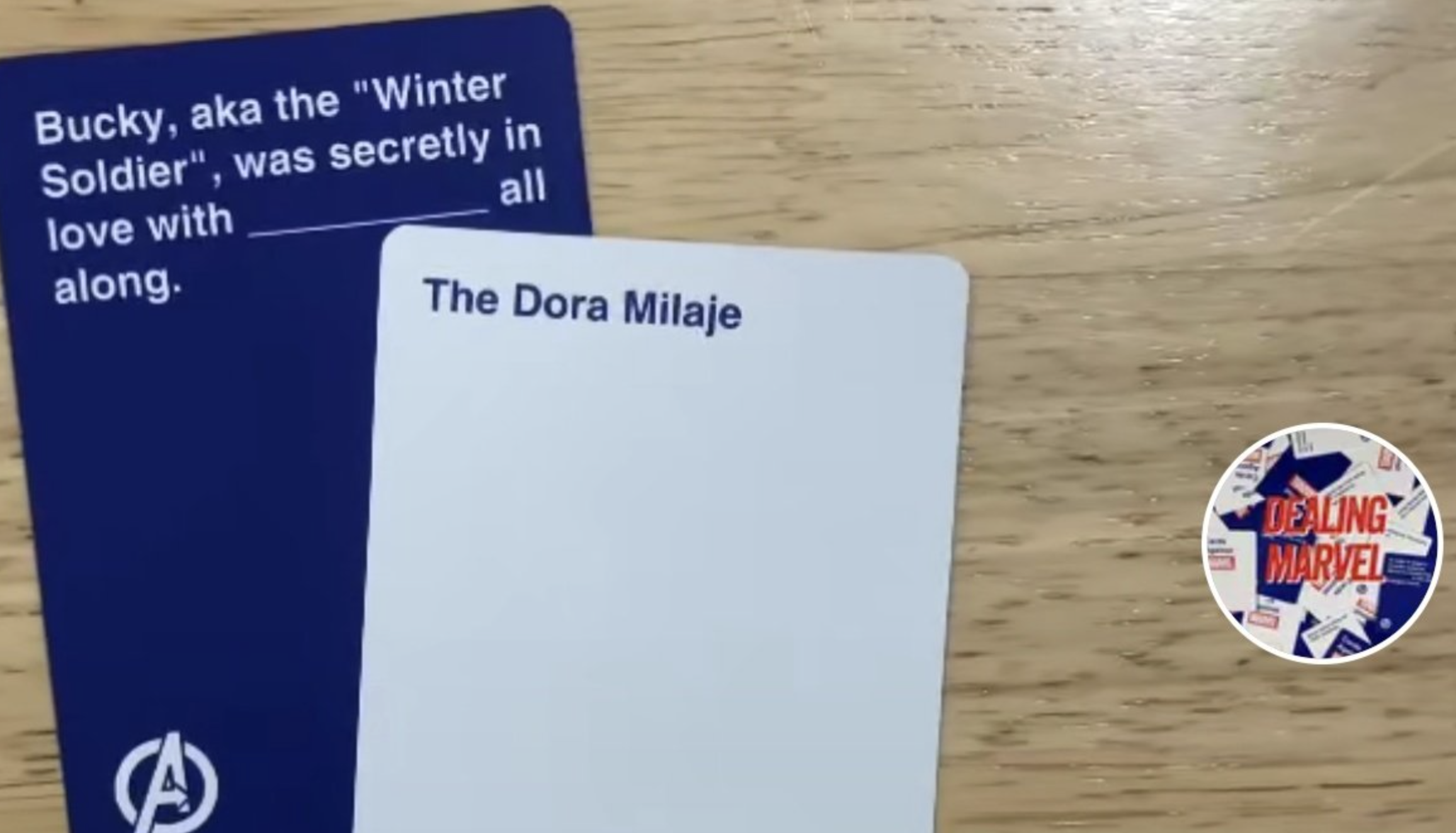 Cards Against Marvel Cards Example 3