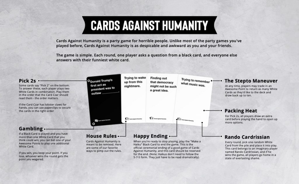 Strip Cards Against Humanity – Do It And How